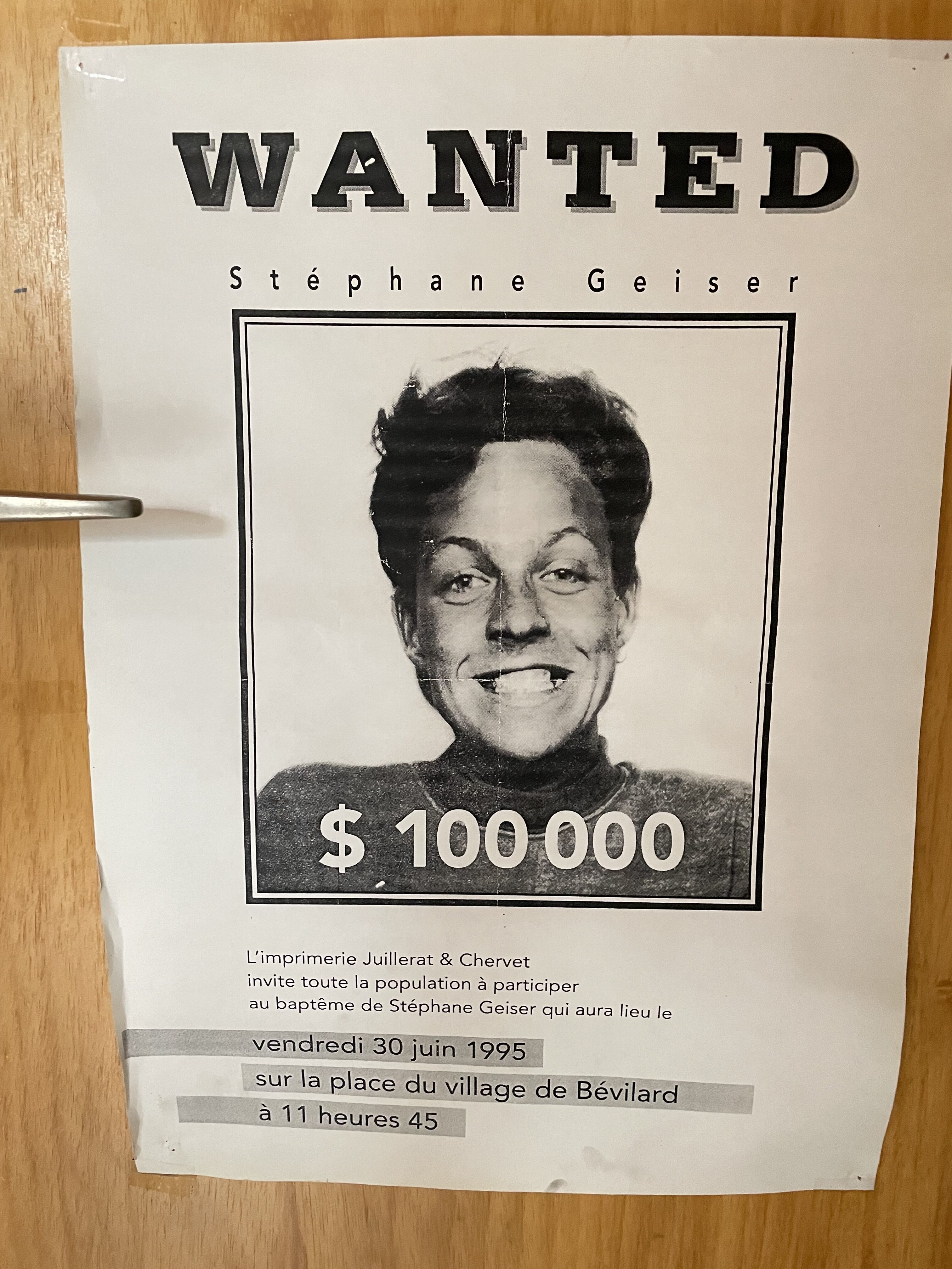 Gauchage du typo – 30.09.95